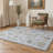 Aarna Woodland Rustic Animals  Beige&Brown Area Rug, Washable Kids Rug with Non-Slip Backing-1748927362-1745226176