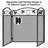 Iron Fireplace Tool Set