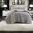 Cozy Chenille King Bedding Sets, Cable Knit Sherpa Comfort For Home