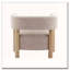 Fauteuil d'appoint rembourré Boucle-120243534