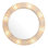 Mirror Monari With Light Antique Brass Finish