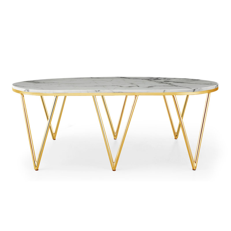 Table basse Jesup, Or