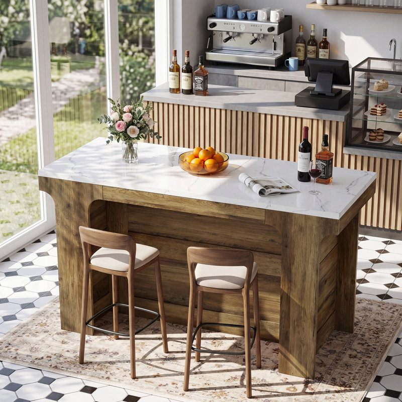 150.01 cm Home Bar Cabinet