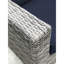 Of 2 Grey Chairs - Washable Cushions, Aluminum Frame 2 Chairs, Grey To Wear, Cushion