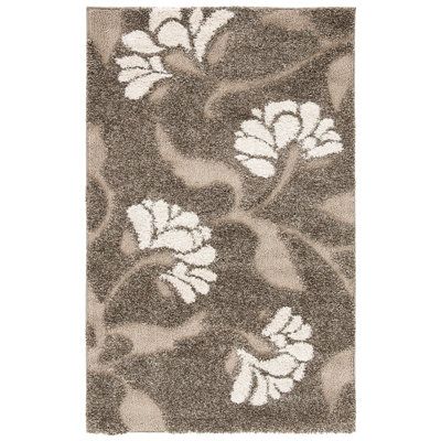 Chanhassen Shag Performance Floral Rug