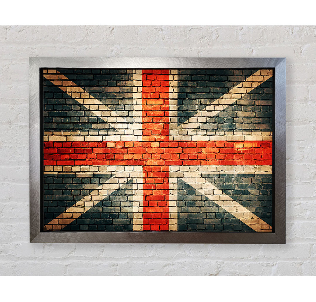 Die britische Flagge - Druck