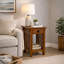 Table de bout en bois manufacturé impeccable Mission-1714202810