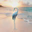 Statue de jardin Paisyn Crane