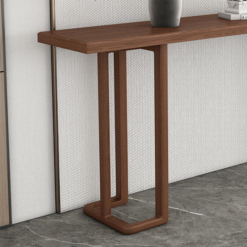 Minimalist Solid Wood Console Table, 33.46" H x 59.06" W x 13.78" D