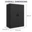 Armoire de rangement extérieure verticale résistante aux intempéries de 426 gallons avec panneaux multiparois