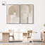«Golden Luxe Glam Room Art», ensemble de 2 impressions sur toile par -534946159-534946151-534946148