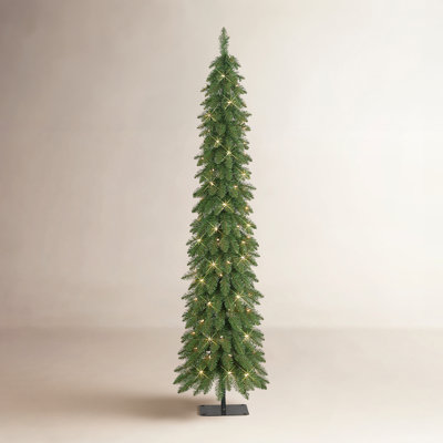 Glendower Lighted Pine Christmas Tree