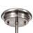 Imani 1 - Light Silver Single Pendant