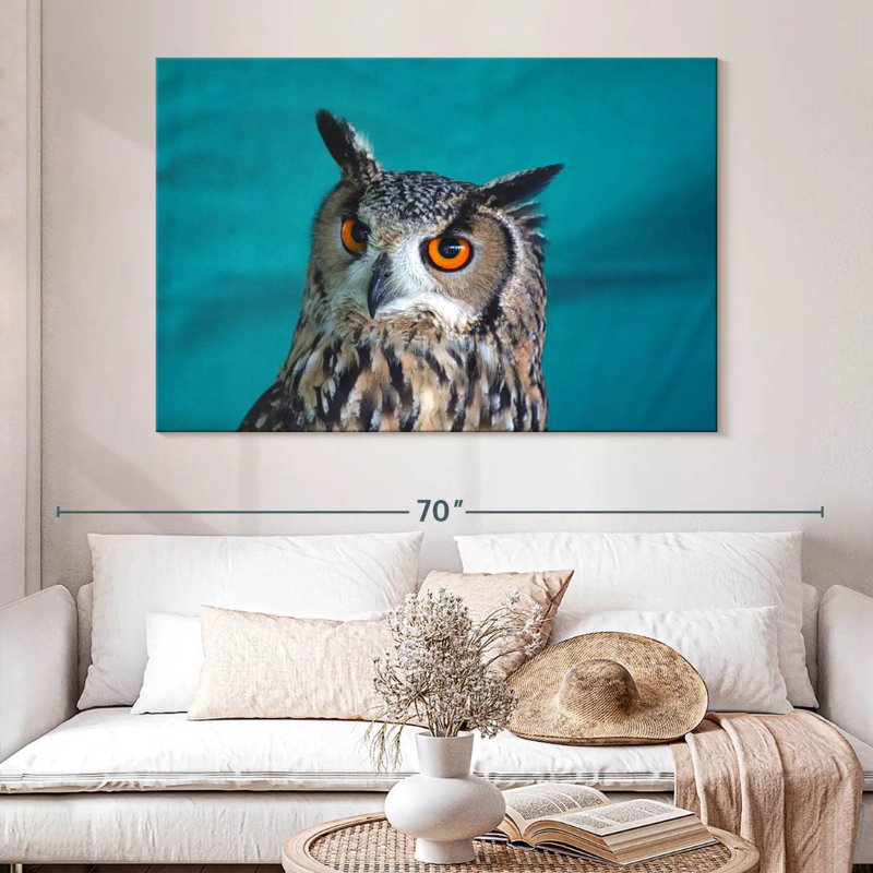 Hibou charmant de Brampt, H 34 po x l 51 po