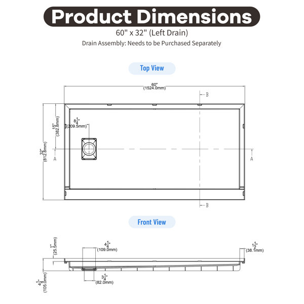 Dimensions du produit