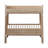 Rattan and Bamboo Console Table with Shelf-1133241681