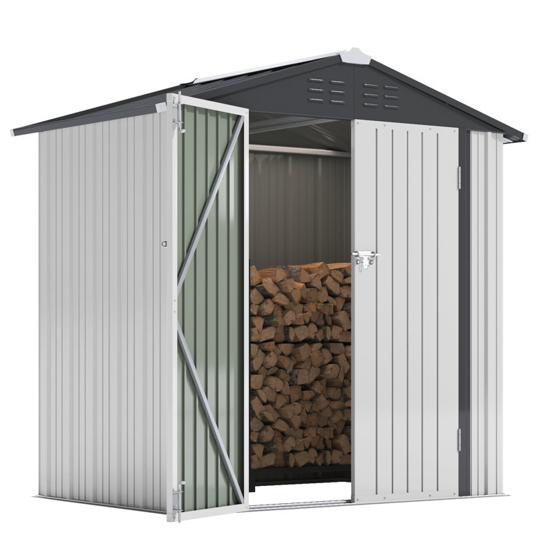 Outdoor Garden Metal Storage Shed