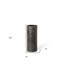 Vase de table en céramique noire Vaila-1267895581