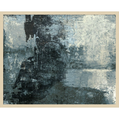 Fresno "Black and Grey and Blue III" Print