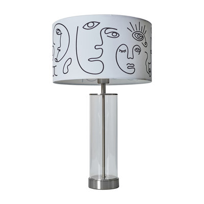 Glass Table Lamp