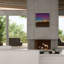  «Aurora Borealis Over Farm» par Epic Portfolio, art mural sur toile, 26 po x 26 po-1745015719
