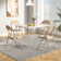 33.8'' Square Portable Folding Table with 4 Chairs