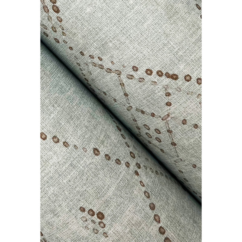 Souk Geometric Wallpaper Roll, Green