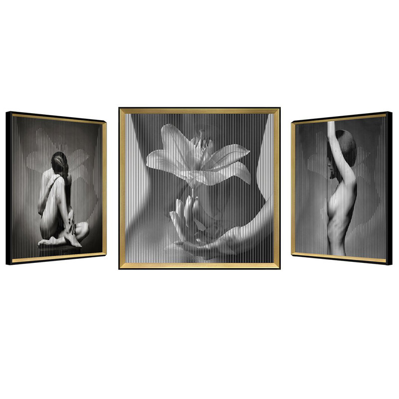 Zen Glam People Wall Decor