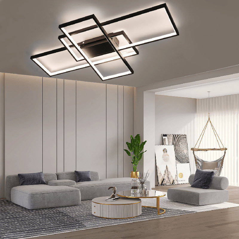 3-Light Semi Flush Mount
