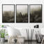 «Misty Forest Landscape», œuvre d'art de pin naturel, décor de chambre de bébé moderne, impression encadrée sur toile, 3 pièces, 16 x 24 x 3, 24 x 36 x 3 -91258418-119385145