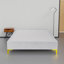 Karvin 15" Premium Velvet Material Wood Box Spring/Bed Frame, Durable, Stylish, Multi Color