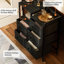 Commode 5 tiroirs 5 tiroirs noir-336608563