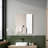 White Wall-Mounted Bathroom Cabinet With Mirror