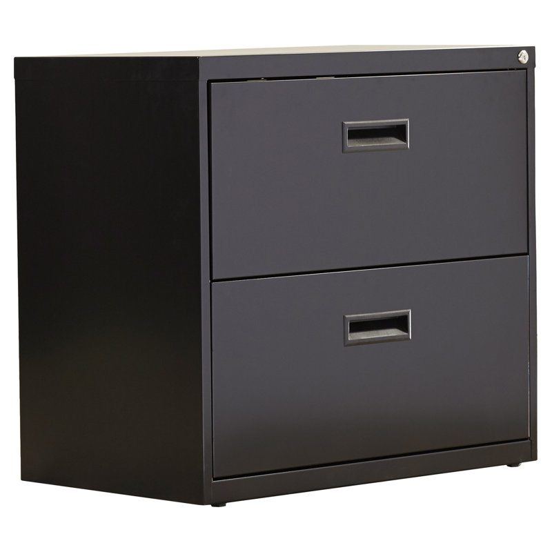 30'' Wide 2 -Drawer File Cabinet, Charcoal
