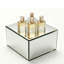 10.25x10.25x5.25"Rectangular Glass Mirror Risers 6 sided