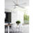 Rolanda 52" 5-inch Downrod Mount Ceiling Fan with Light Kit and Remote Control-1927761628