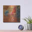  'Coq Motifs 4' by Art Licencing Studio Metal Wall Art, 12" x 12"-98699346