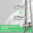 Rain Handheld Shower Head 2.5 GPM GPM-64165075