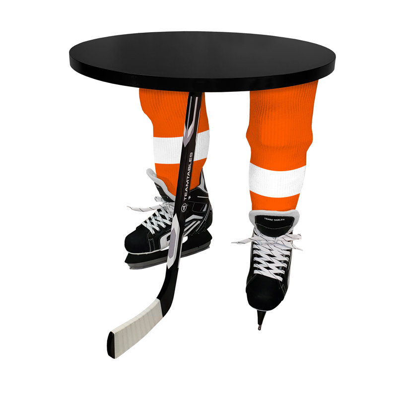 End Table, Black, Black, Philadelphia Flyers