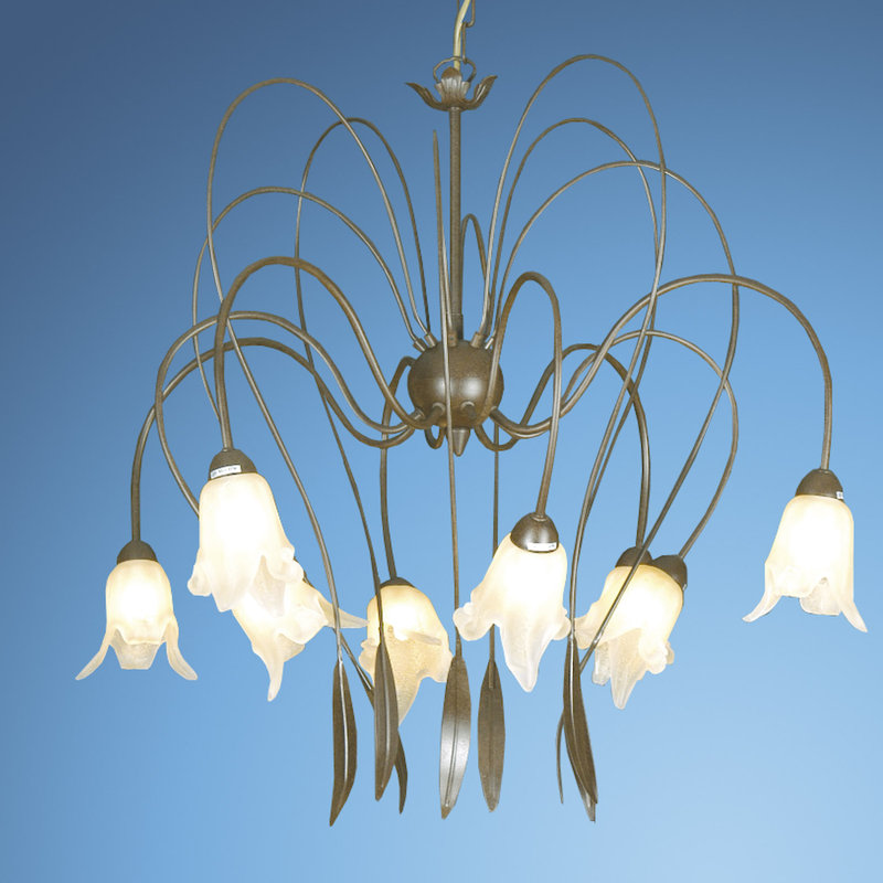 Guilderland 8 - Light Shaded Chandelier