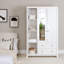 Maryhannah 3 Door Manufactured Wood Wardrobe-928981255