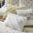 King Size Comforter Dawn - 9 Piece Yellow Cotton