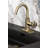 Kingston Brass Wendell Single-Handle 1-Hole Deck Mount Bathroom Faucet with Knurled Handle and Push Pop-Up Drain-101073208-139085849