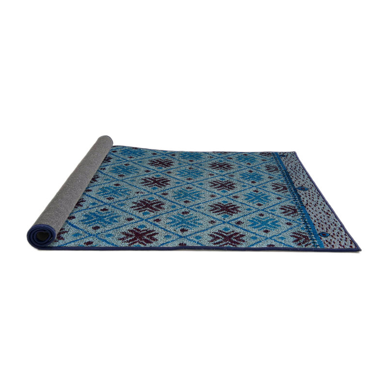 Abstract Indoor Rug, Round 7'