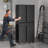 2 - Tier Drawer Steel Storage Cabinet with Wheels - for Office & Garage, 120KG Capacity, Locking System