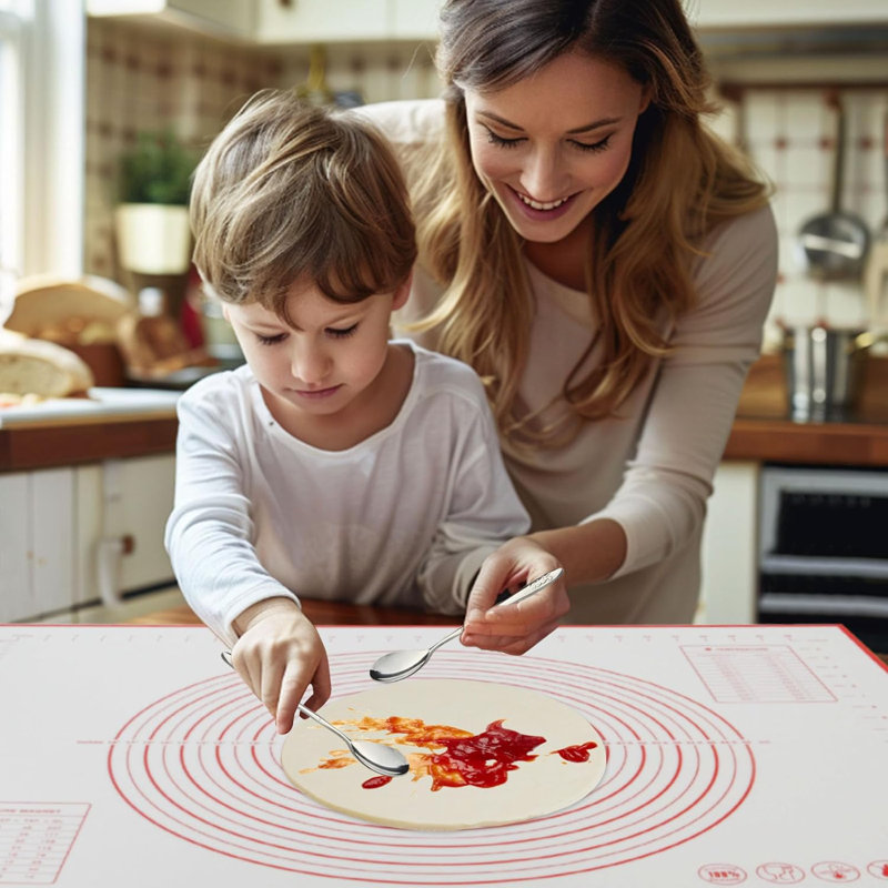 Tapis de pâtisserie en silicone 32 x 24 po