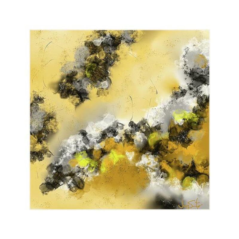 Ambience - Yellow Black White Gray Olavi