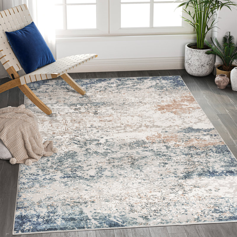 Tapis rectangulaire Gillet avec envers antidérapant, Rectangle 4 pi x 6 pi
