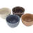 Gibson Home 4 Piece 4" Stoneware Bowl Set in Assorted Colors