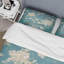 Blue Cherry Blossoms II - Ensemble de housse de couette Cabin & Lodge - Microfibre de polyester-38758082
